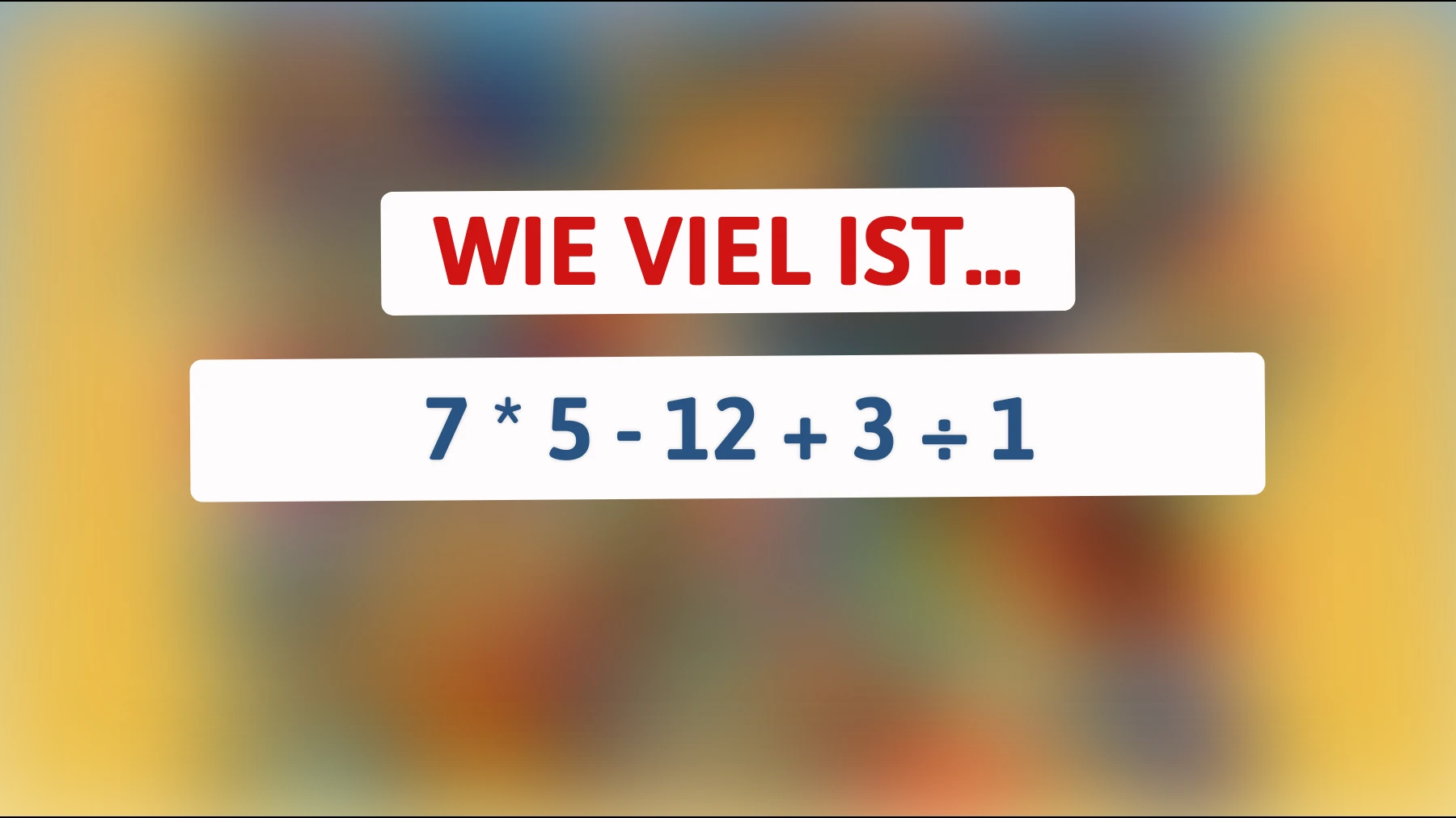 Bist du schlau genug, um das knifflige Rätsel zu lösen, das nur die klügsten Köpfe meistern? Fordere dein Gehirn heraus!"