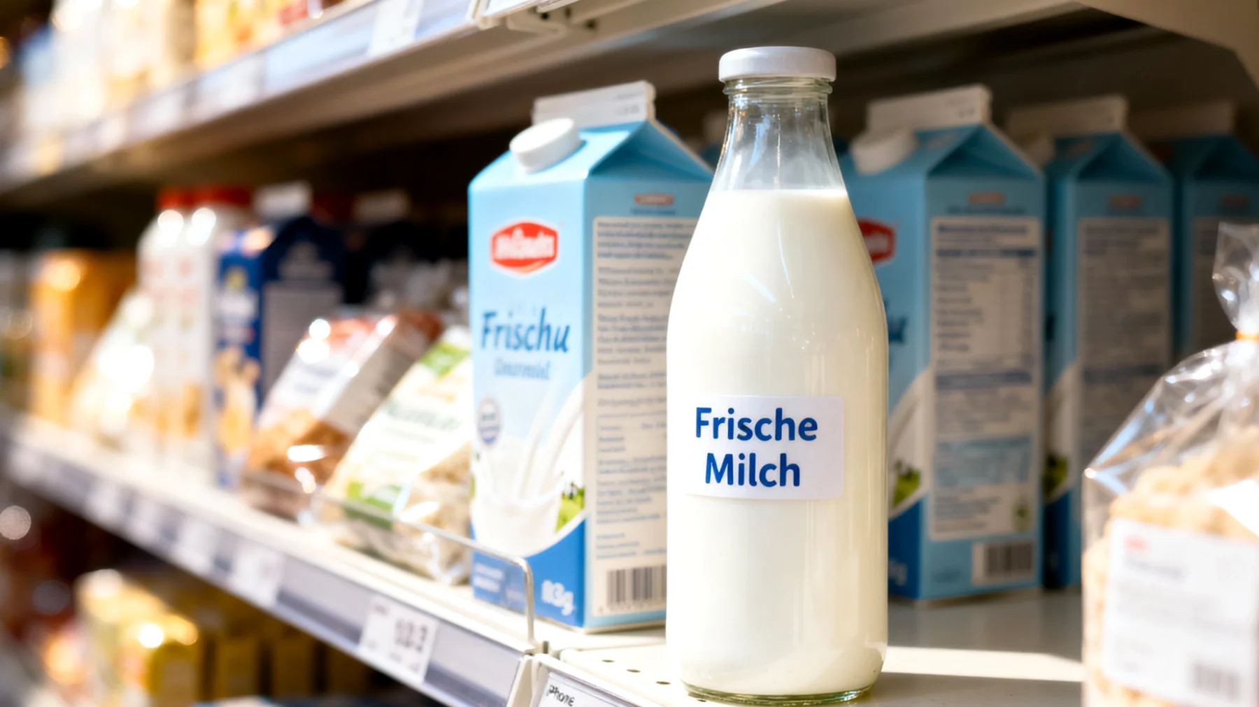 Frische Milch"