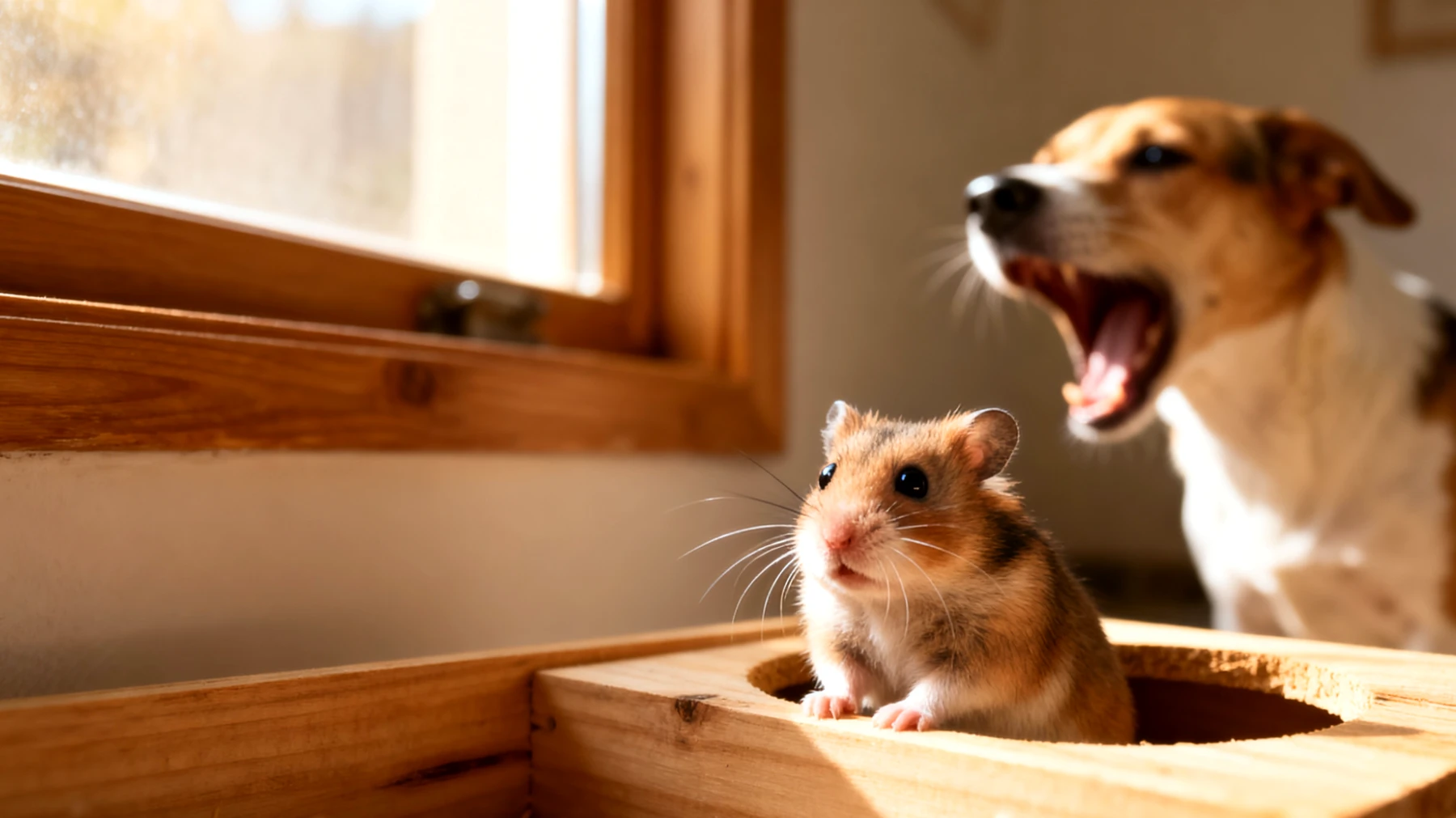 Hamster benötigen als Einzelgänger eine strukturierte tägliche Routine, die jedoch bei Zusammenleben mit anderen Tieren durch Stress, Lärm und unterschiedliche Aktivitätszyklen gestört werden kann"