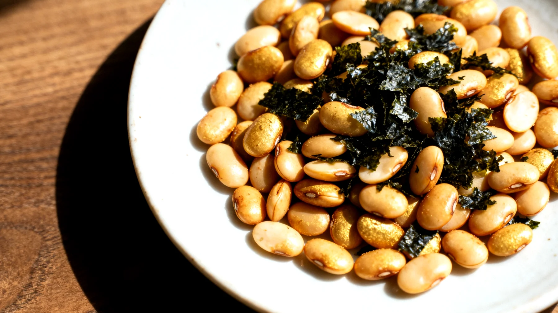 Lupinenbohnen geröstet mit Nori-Algen"