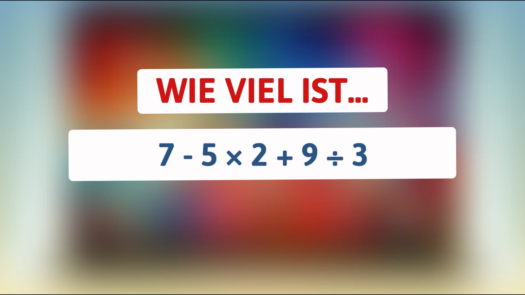 Nur 1 von 100 kann dieses mathematische Rätsel sofort lösen: Bist du schlau genug, um die richtige Antwort zu finden?"