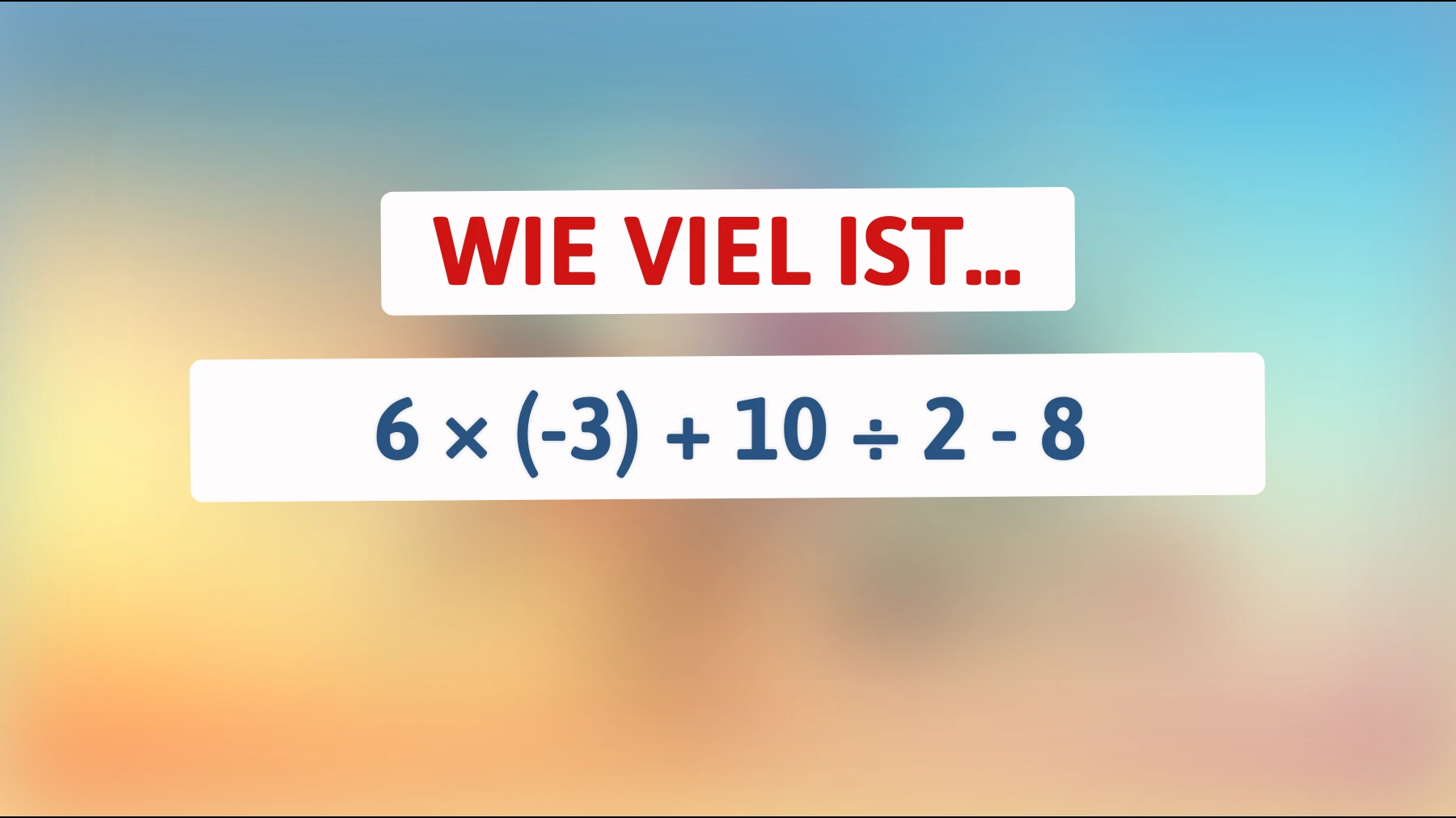 Nur brillante Köpfe können dieses mathematische Rätsel knacken – gehörst du dazu?"