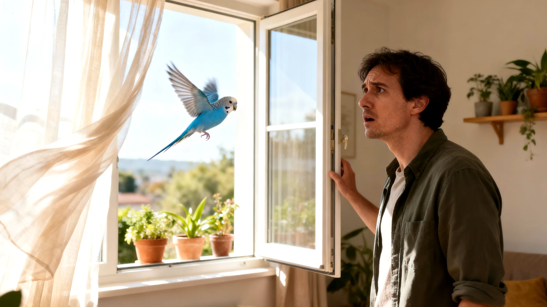 Wellensittiche benötigen ausreichend Freiflug und eine artgerechte Umgebung in der Wohnung, um gesund und glücklich zu bleiben. Viele Halter unterschätzen den Platzbedarf und die Gefahrenquellen wie offene Fenster, giftige Zimmerpflanzen, heiße Herdplatten oder Spiegelflächen, die zu Verletzungen führen können."