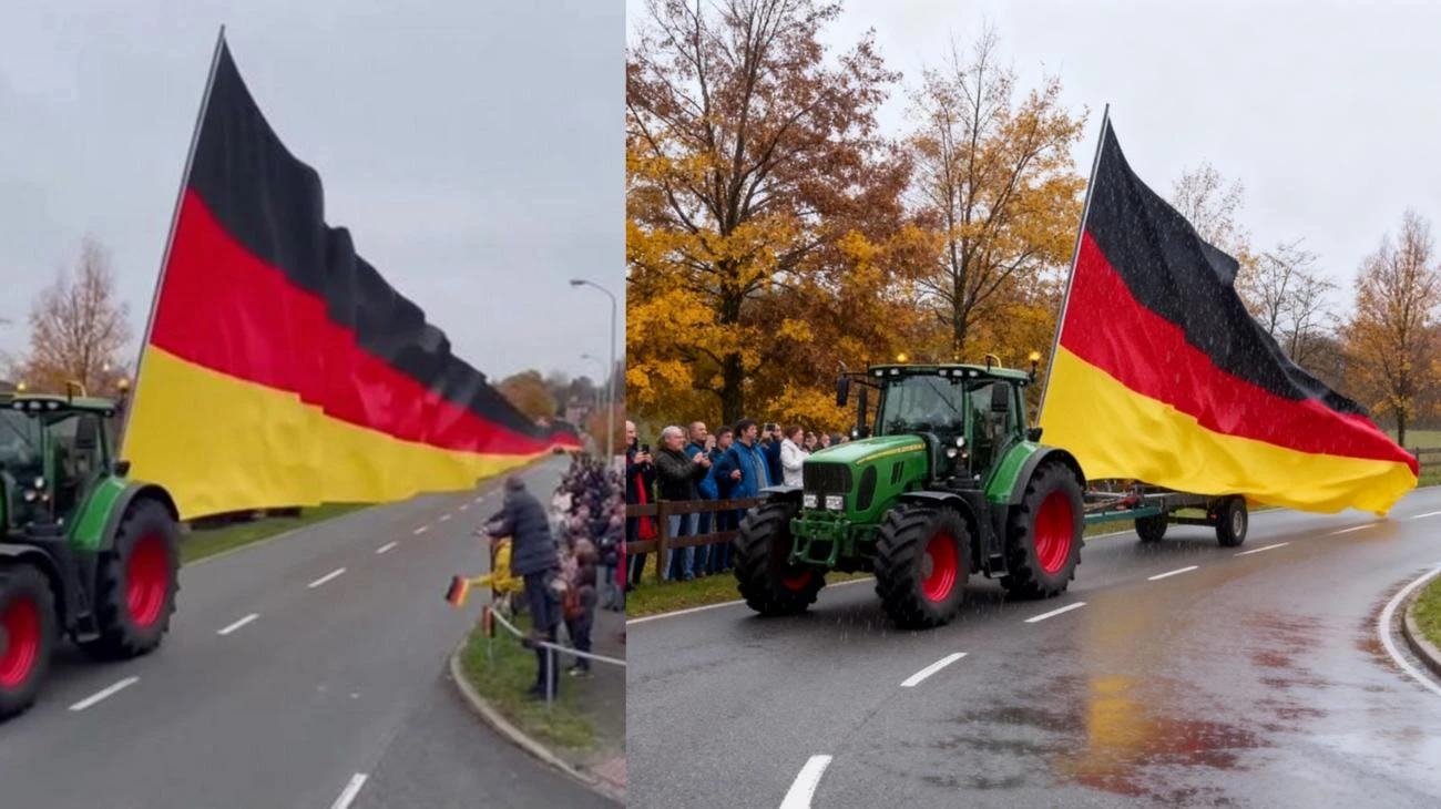 #traktor #deutsch #deutschland🇩🇪 #fahne"